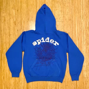 Unisex Blue Spider Hoodie