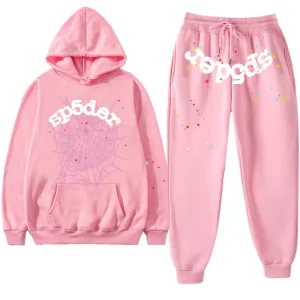 Pink Sp5der Tracksuit