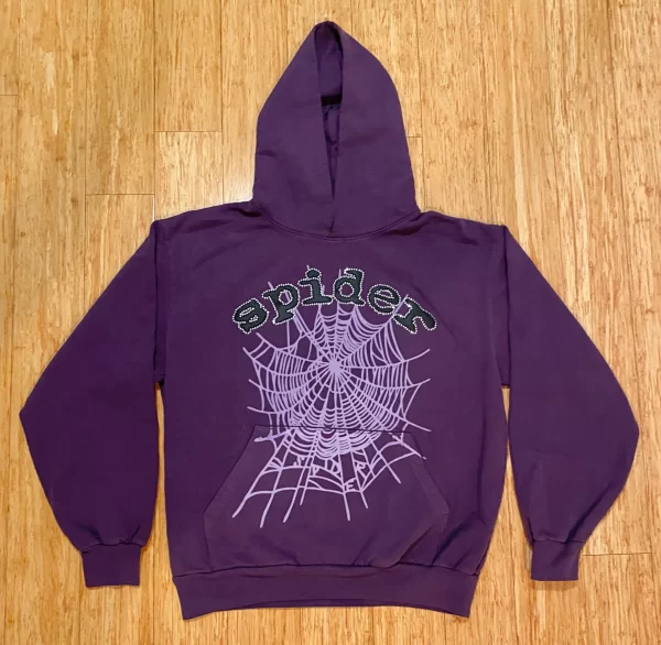 Purple Spider Hoodie