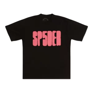 SP5DER FOCUSED LOGO TEE – BLACK