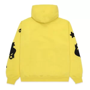 Sp5der Beluga Hoodie Gold