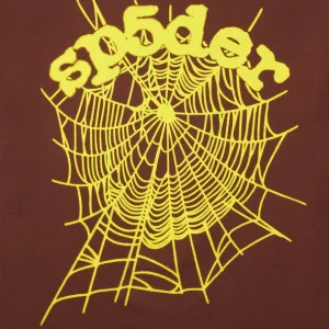 Sp5der Brown Og Web Tee