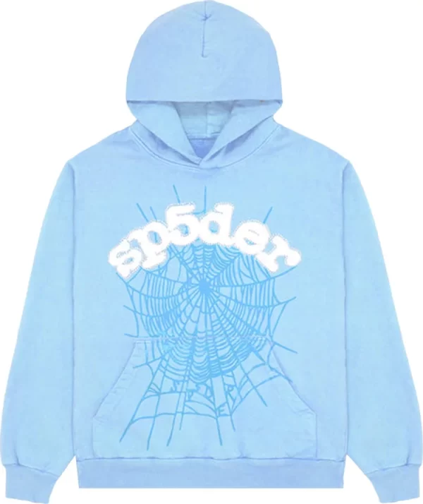 Sp5der Sky Blue Tracksuit