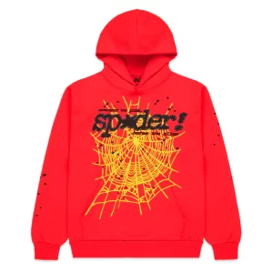 P*Nk V2 Spider Hoodie Red